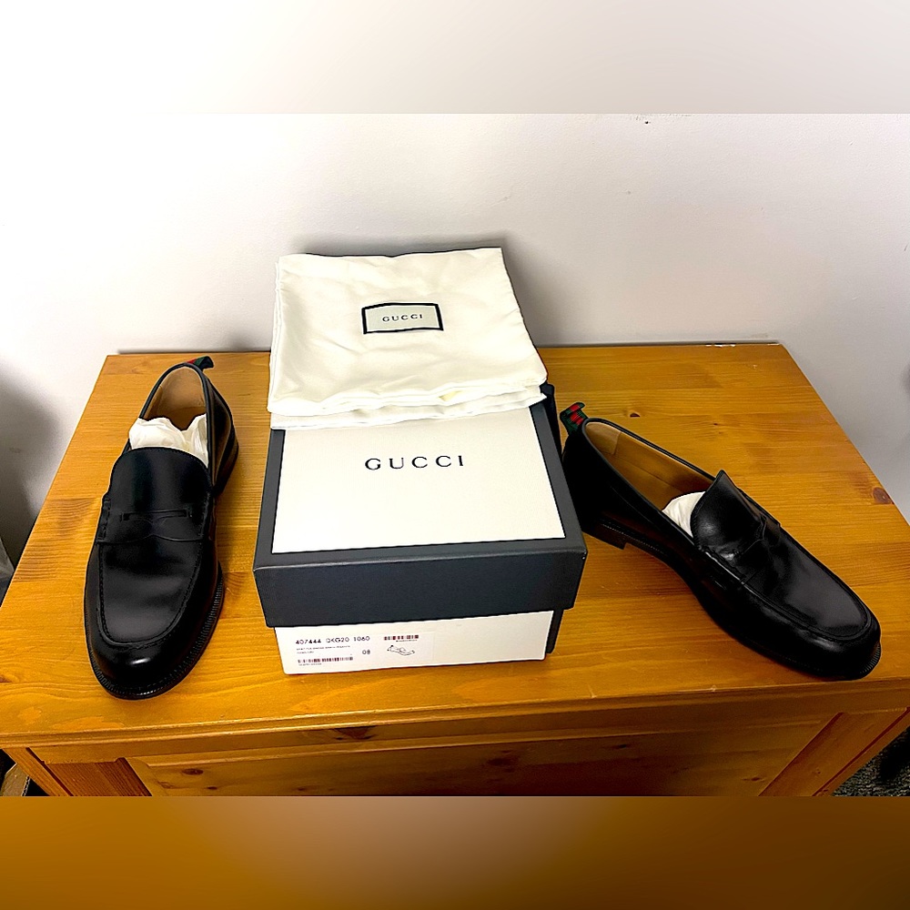 Gucci Black Loafers